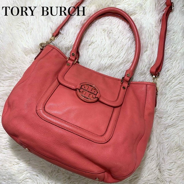 美品✨TORY BURCH トリーバーチ アマンダ 2way ハンドバッグ