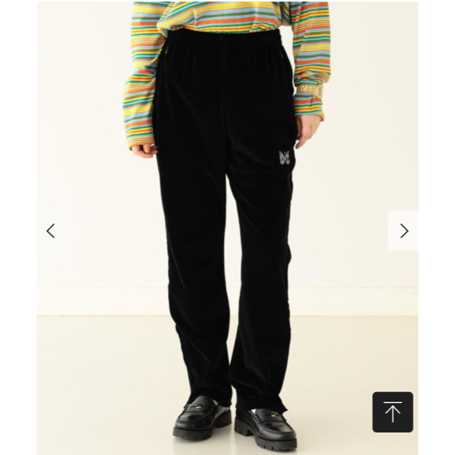 Needles - Needles×BEAMSBOY/別注Velour Zip pants 新品の通販 by ぷ