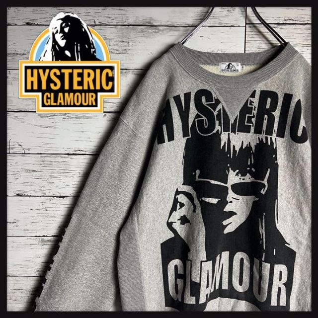 hystericglamour ヒステリックグラマー スウェット デカロゴ