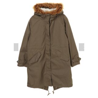 snidel リアルファーモッズコート