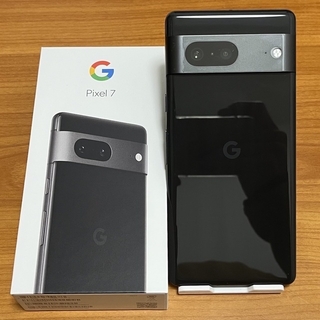 グーグルピクセル(Google Pixel)のGoogle Pixel 7 obsidian 128 GB（SIM フリー）(スマートフォン本体)