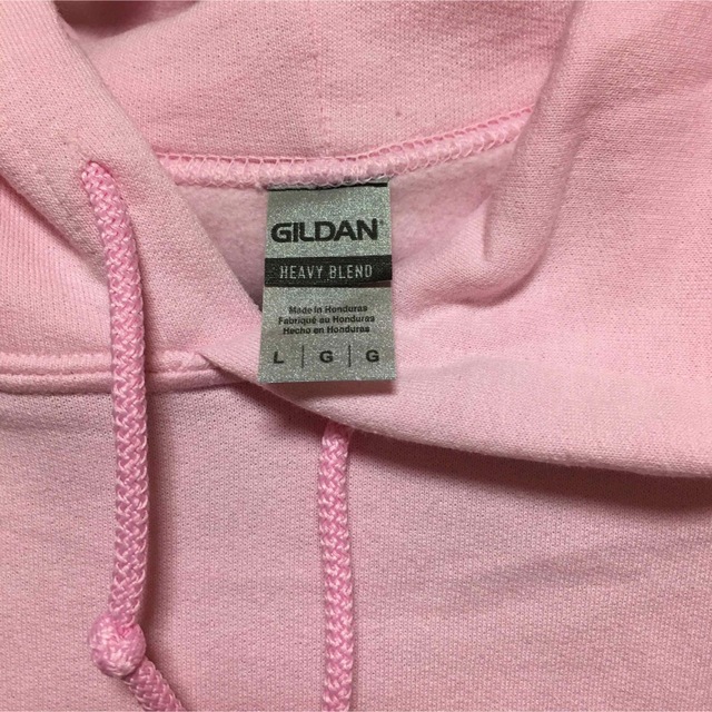 GILDAN(ギルタン)の新品 GILDAN ギルダン カブリパーカー ライトピンク L メンズのトップス(パーカー)の商品写真