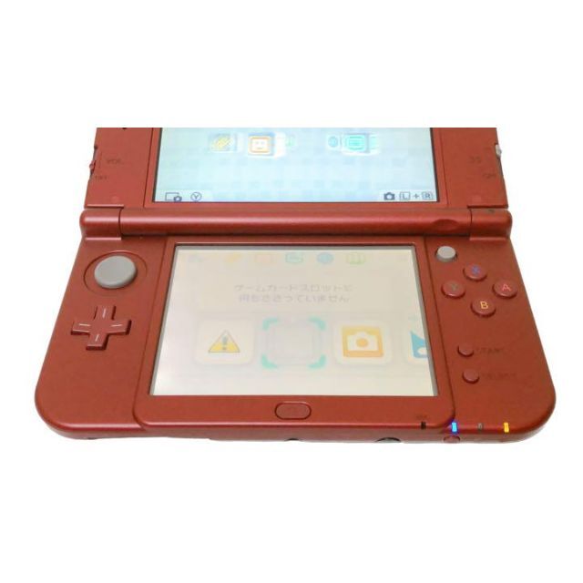 ☆極美品☆ Newニンテンドー3DS LL メタリックレッド 本体 箱付き-