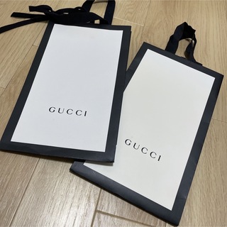 グッチ(Gucci)のGUCCI ショッパー2セット　15時までの購入で当日発送☆(ショップ袋)