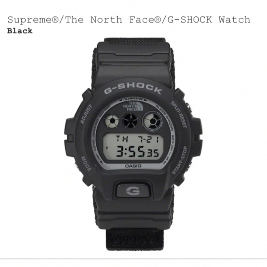 supreme the north face G-SHOCK Black