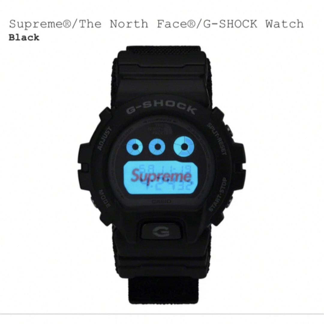 supreme the north face G-SHOCK Black