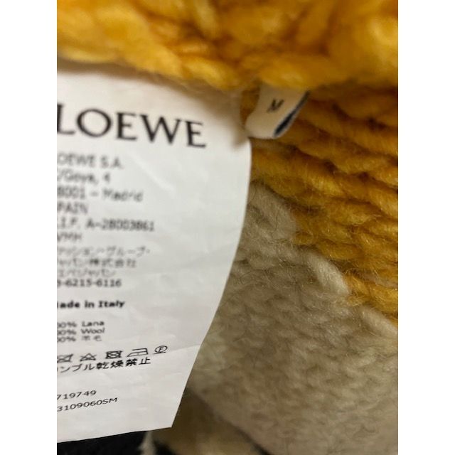 LOEWE オーバーサイズ ウールセーター LOEWE オーバーサイズ ウールセーター