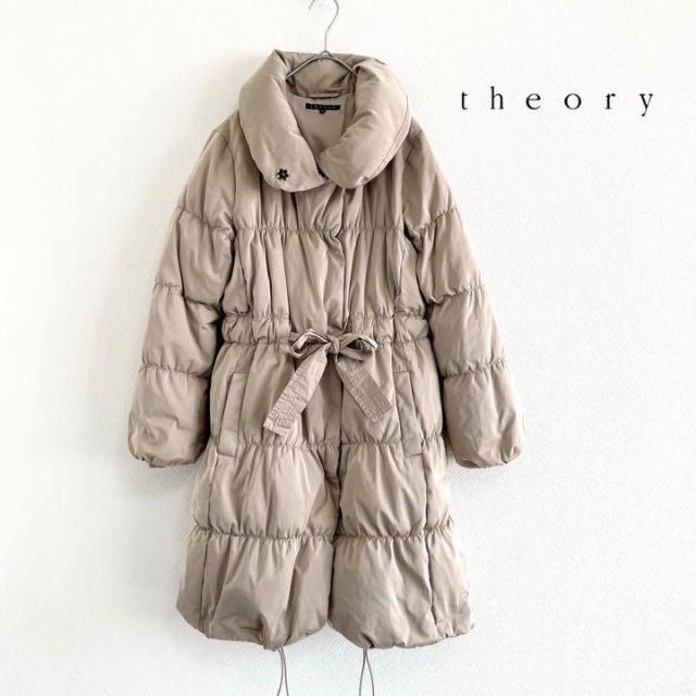 theory  セオリー ダウン コート ダウン80%フェザー20% サイズ2