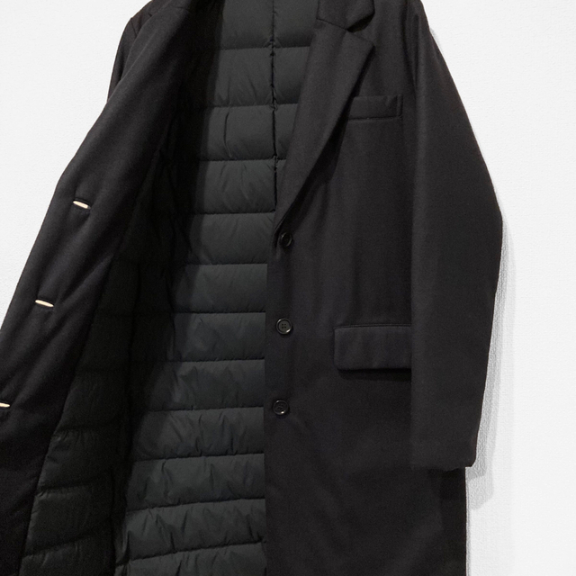 最新最全の theory luxe セオリーリュクス 濃紺 ダウンチェスター