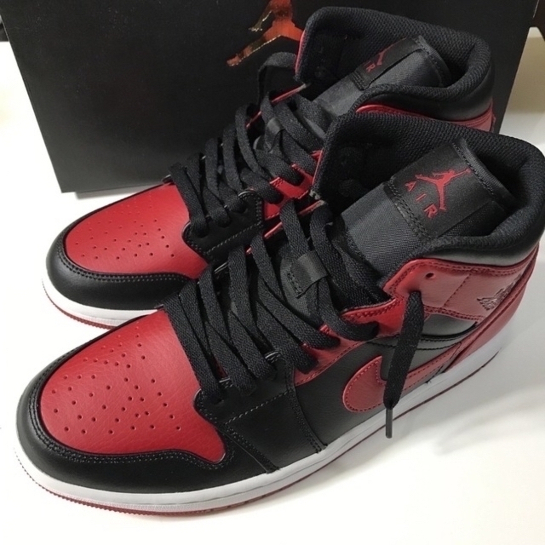 早いもの勝ち‼️NIKE✨AIR JORDAN✨MID✨BRED✨26.5cm