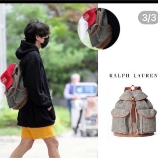 RRL - bts v 愛用 RRL ダブルアールエルリュック 極美品の通販 by