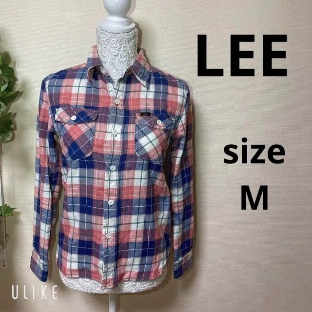 Lee(リー)の❇️A356❇️✴️LEE✴️⚜️ネルシャツ⚜️ レディースのトップス(シャツ/ブラウス(長袖/七分))の商品写真
