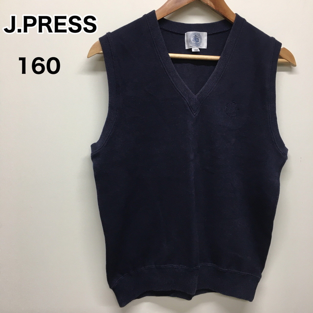 J.PRESS(ジェイプレス)のJ.PRESS ニットベスト　160サイズ　子供服 キッズ/ベビー/マタニティのキッズ服男の子用(90cm~)(ニット)の商品写真