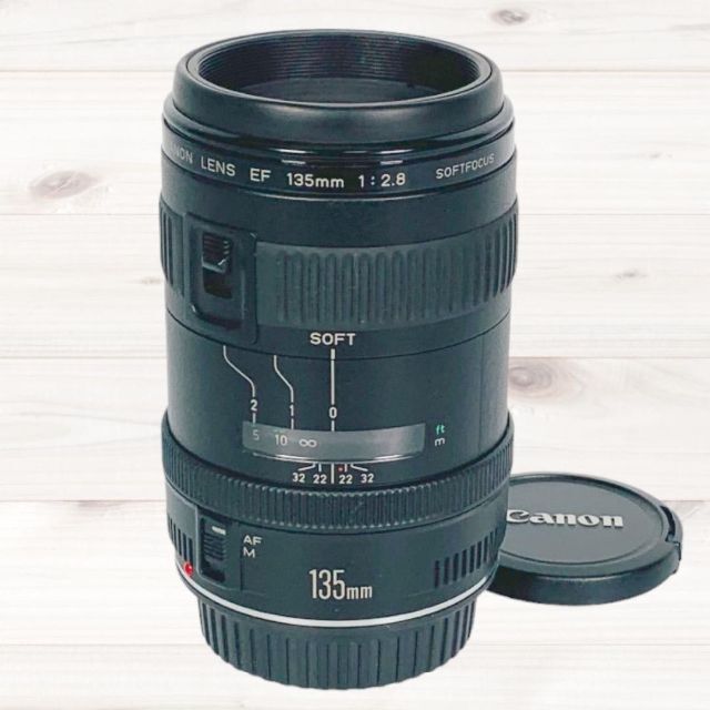 レオパードフラワーブラック Canon EF 135mm F2.8 SOFTFOCUS ソフト ...