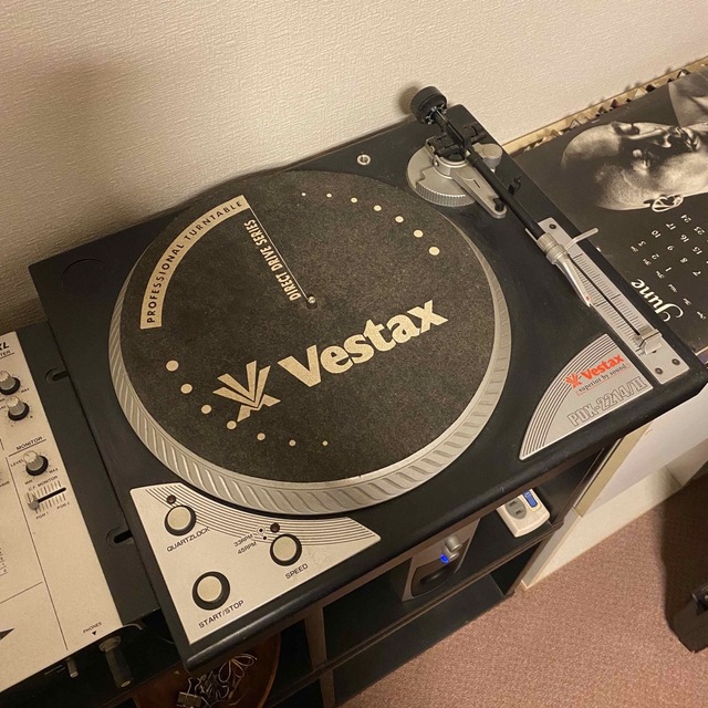 Vestax  ベスタクス【ターンテーブル】ミキサーセット 針ortofon 楽器のDJ機器(ターンテーブル)の商品写真
