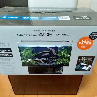 GEXジェックス 水槽 グラステリア アグス OF-450(アクアリウム)