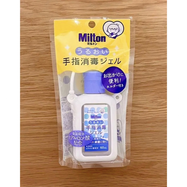 MINTON(ミントン)のMilton うるおい手指消毒ジェル　60ml　薬用ハンドジェルBCN キッズ/ベビー/マタニティの洗浄/衛生用品(その他)の商品写真