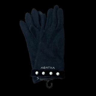 アガタ(AGATHA)の新品♡スマホ対応♡アガタパリ♡手袋 パール(手袋)