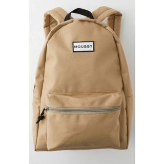 【未使用】 moussy リュックサック　レザー　シンプル　おしゃれ　マウジー