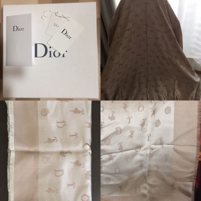 Dior ルレックス ストール "SO DIOR" ジャガード織り 1