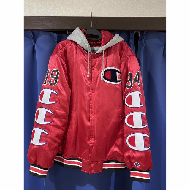 supreme champion satin jacket Lsizeジャケット/アウター