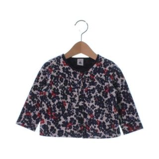 プチバトー(PETIT BATEAU)のPETIT BATEAU Tシャツ・カットソー 81cm 紺x白(花柄) 【古着】【中古】(Tシャツ/カットソー)