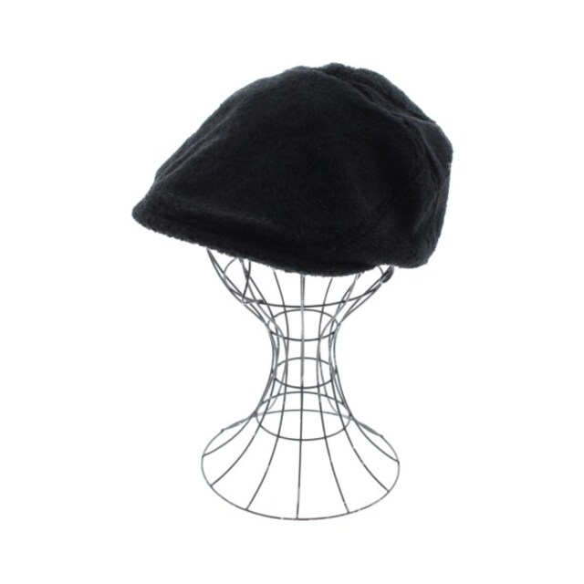 KIJIMA TAKAYUKI(キジマタカユキ)のKIJIMA TAKAYUKI キジマタカユキ ハンチング・ベレー帽 3 黒 【古着】【中古】 メンズの帽子(ハンチング/ベレー帽)の商品写真