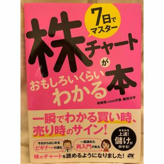 ７日でマスター株チャートがおもしろいくらいわかる本(ビジネス/経済)