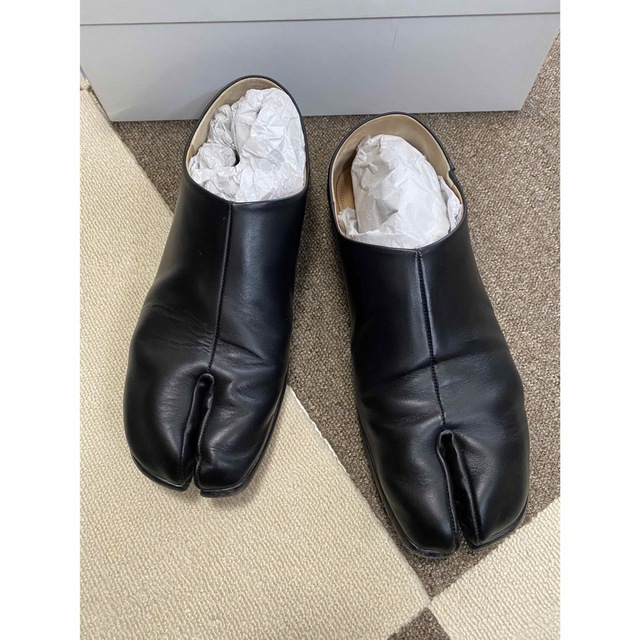 Maison Margiela☆タビ スリッポン ローファー 44黒 足袋 革靴 - www ...