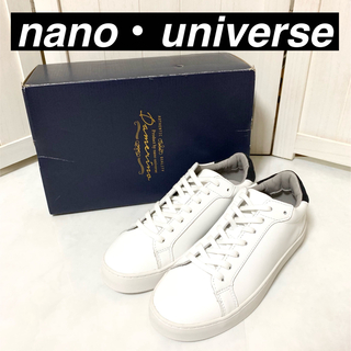 nano・universe ダメリーノ レザースニーカー 新品未使用
