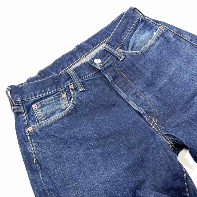 ETERNAL(エターナルジーンズ)のETERNAL エターナル No.804 ルーズストレート セルビッチ 80cm メンズのパンツ(デニム/ジーンズ)の商品写真