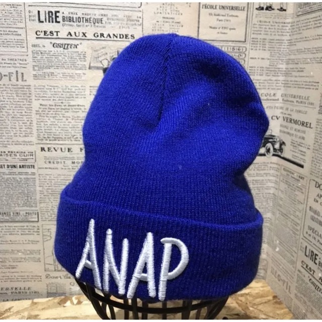 ANAP(アナップ)のANAP アナップ ニットキャップ ニット帽 レディースの帽子(ニット帽/ビーニー)の商品写真