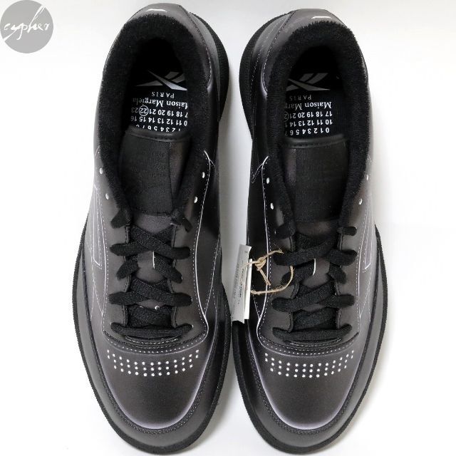 Maison Martin Margiela(マルタンマルジェラ)の25cm 新品 メゾンマルジェラ リーボック Club C スニーカー 黒 メンズの靴/シューズ(スニーカー)の商品写真
