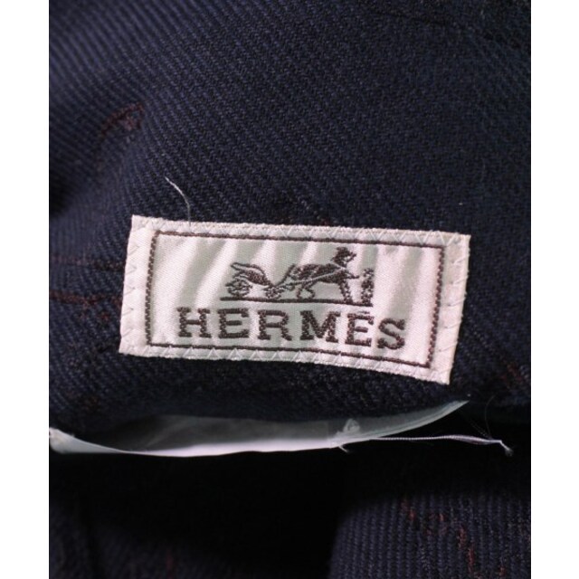 Hermes(エルメス)のHERMES テーラードジャケット 48(L位) 紺x黒x赤等(チェック) 【古着】【中古】 メンズのジャケット/アウター(テーラードジャケット)の商品写真