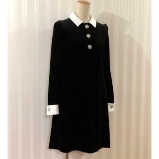 フォクシー(FOXEY) ひざ丈ワンピース(レディース)(ビジュー)の通販
