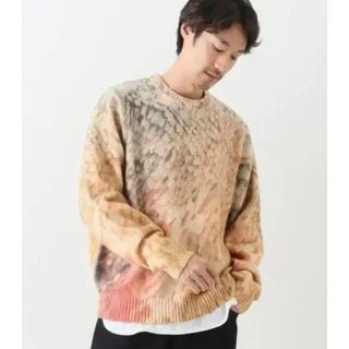 stussy 21FW WINGS PRINT SWEATER モヘア