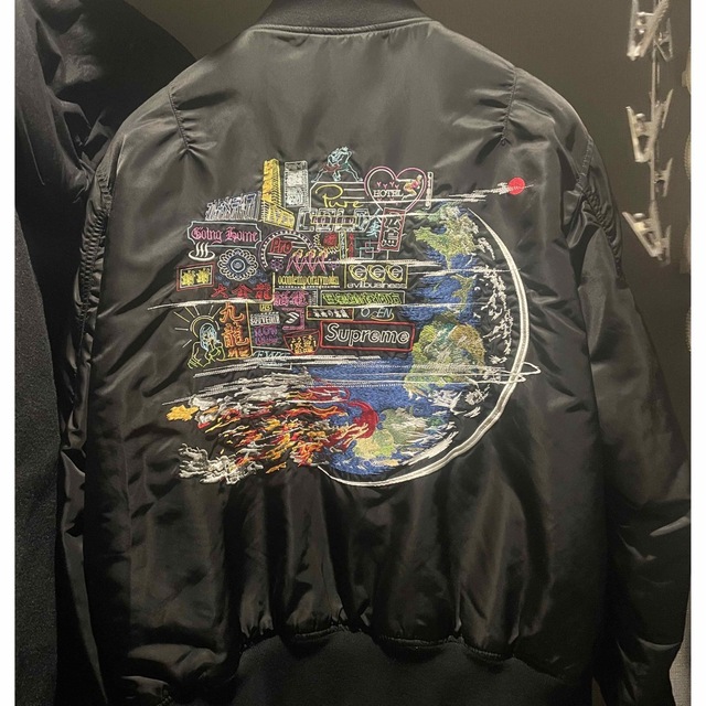 葵産業 MA-1 jacket supreme AOI 一点物