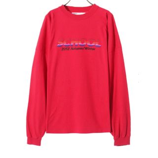 ヨーク(YOKE)のDAIRIKU "SCHOOL" Embroidery Vintage Tee (Tシャツ/カットソー(七分/長袖))