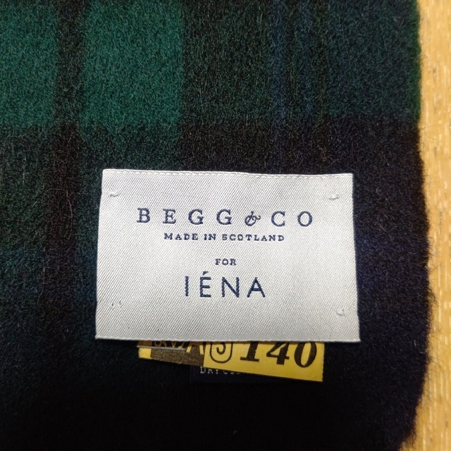 IENA(イエナ)のIENA　【BEGG＆CO/ベグアンドコー 】　マフラー レディースのファッション小物(マフラー/ショール)の商品写真