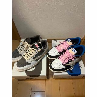 ナイキ(NIKE)のTravis fragment mocha 2足セット極美品(スニーカー)