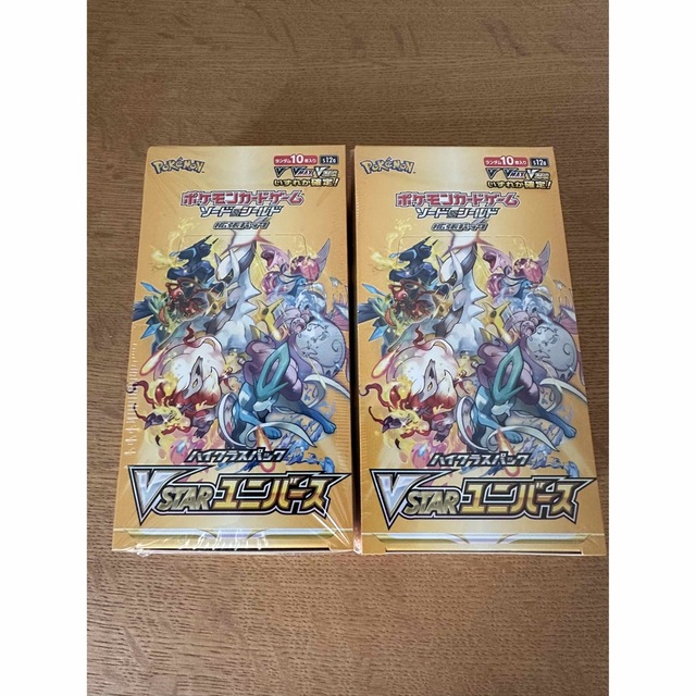 《シュリンク付き新品未使用品/10BOX》ポケモンカードゲーム ソード＆シールド ハイクラスパック VSTARユニバース BOX