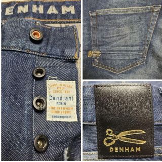 DENHAM - 【美品】デンハム CANDIANI製 RAZOR GRSS2508 W28の通販 by
