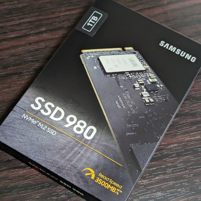 【新品未開封】Samsung 980 NVMe M.2 SSD 1TBPCパーツ