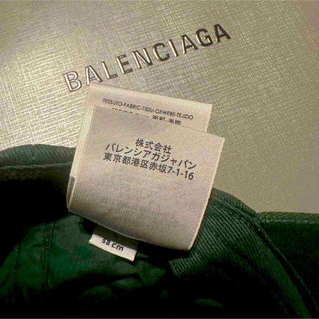 Balenciaga(バレンシアガ)の大人気　BALENCIAGA Baseball Cap キャップ メンズの帽子(キャップ)の商品写真