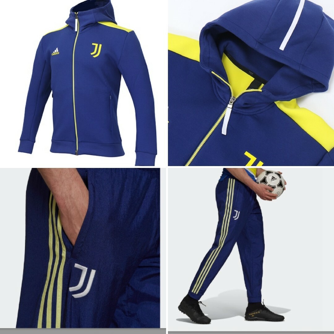 adidas(アディダス)のあきまー様専用　🌟新品未使用🌟ユベントス🌟上下セット スポーツ/アウトドアのサッカー/フットサル(ウェア)の商品写真