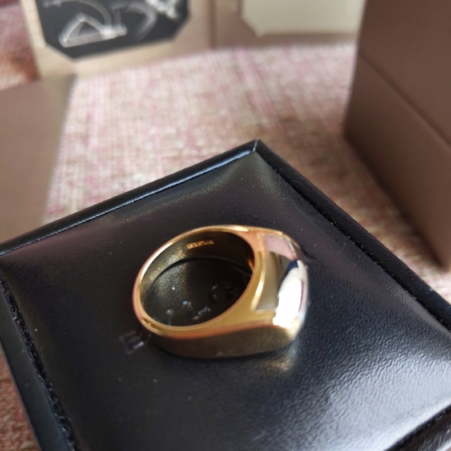 BVLGARI(ブルガリ)のブルガリトロンケット指輪K18イエローゴールド９号優しい人様専用ページ レディースのアクセサリー(リング(指輪))の商品写真