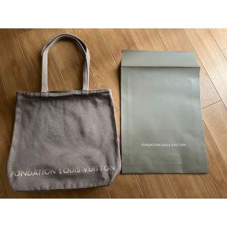 ルイヴィトン(LOUIS VUITTON)の【新品】 ルイヴィトン　美術館　トート　グレー　ギフトバッグ付き(トートバッグ)