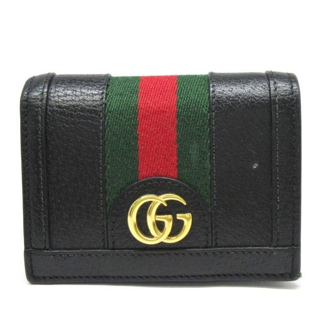 新商品のご紹介 GUCCI(グッチ) 2つ折り財布 523155 レザー