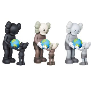 メディコムトイ(MEDICOM TOY)のKAWS THE PROMISE BROWN／GREY／BLACK 3つセット(その他)