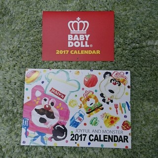 ベビードール(BABYDOLL)のベビードール グラグラ カレンダー ノベルティ 2017 商品未使用(その他)
